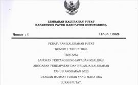 LEMBARAN KALURAHAN PUTAT TAHUN 2026 NOMOR 1